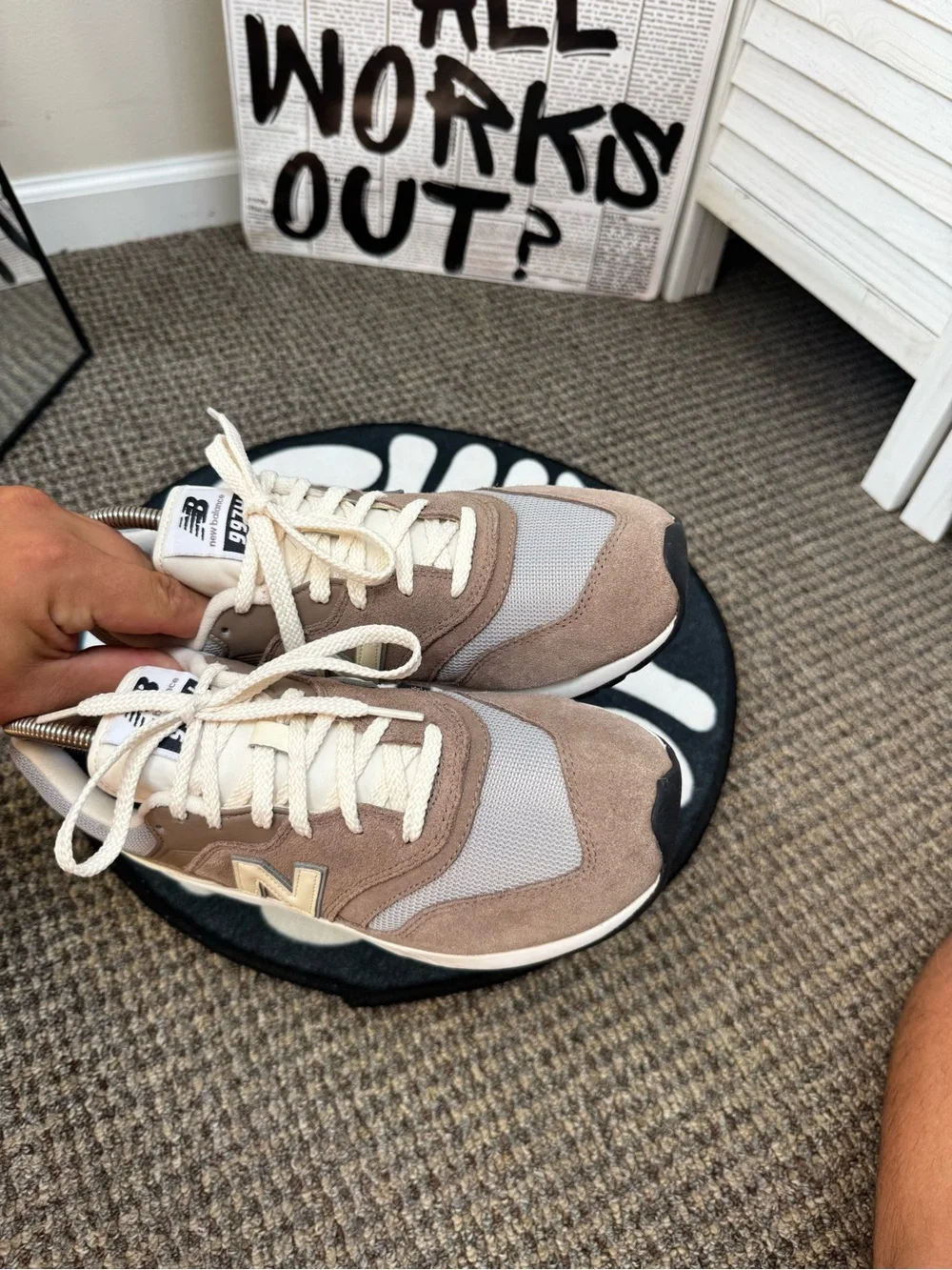 New Balance 997H CM997HVD Brown Grey Men’s US 9 EU 42.5